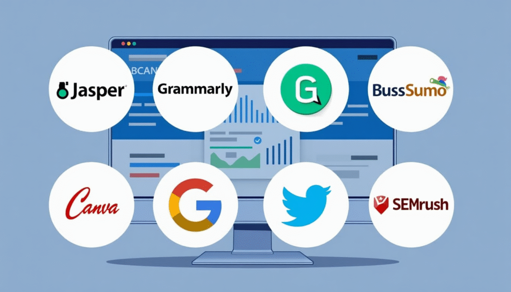 Übersicht der besten KI-Tools für Blogger