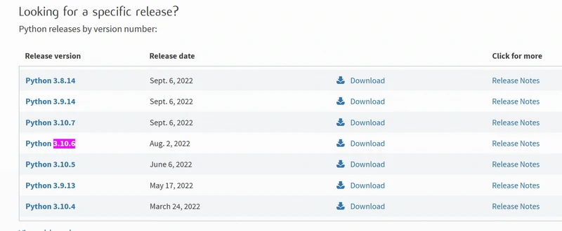 Python-download-page Stable Diffusion installieren - Python-download-page