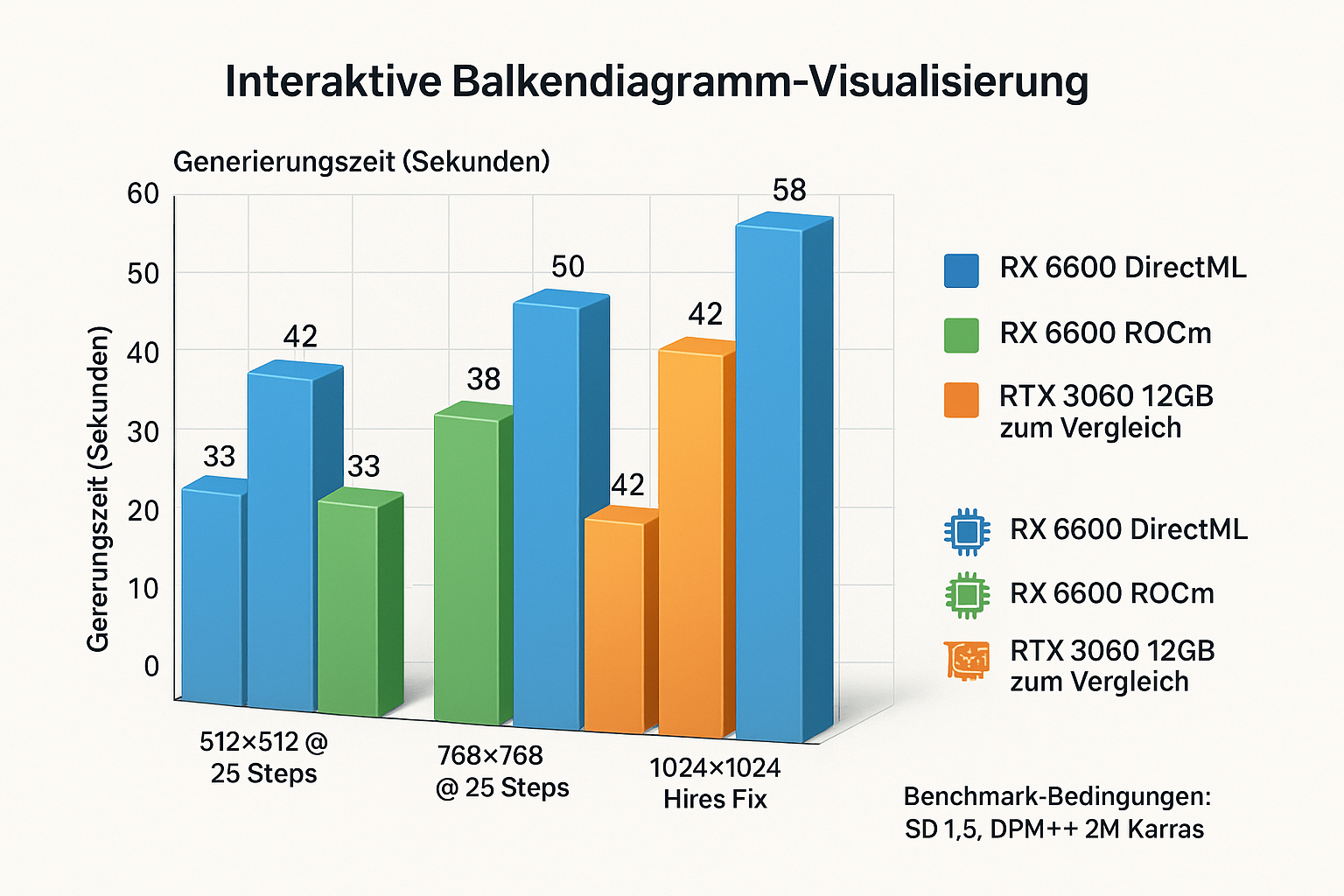 performance-benchmark-amd-rx-6600-stable-diffusion-geschwindigkeit Performance Benchmark AMD RX 6600 Stable Diffusion - Geschwindigkeitsvergleich DirectML vs ROCm