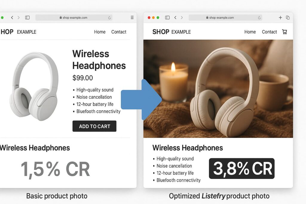 produktbilder-conversion-rate-optimierung-vergleich-white-background-vs-lifestyle-ki-foto Conversion Rate Optimierung durch KI Produktfotos – Vergleich zwischen einfachen und optimierten Produktbildern im E-Commerce Shop mit Conversion-Steigerung